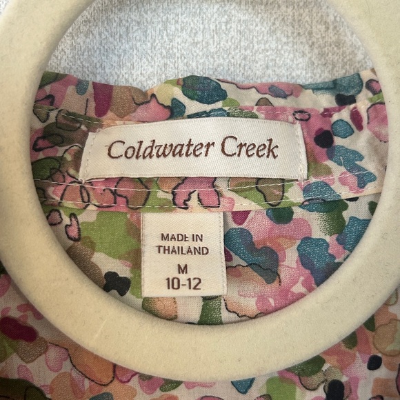 Coldwater Creek Multicolor Floral Blouse - Picture 5 of 9